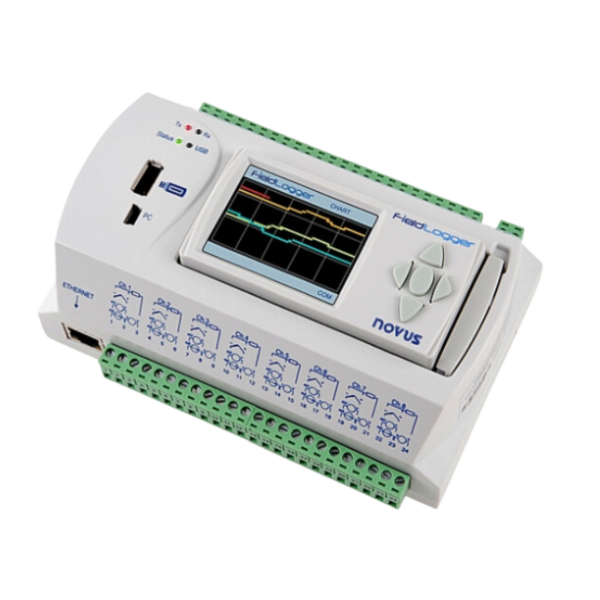 REGISTRADOR DE 8 MULTICANALES ANALOGICOS PARA PROCESOS + HMI + ETHERNET - Image 3