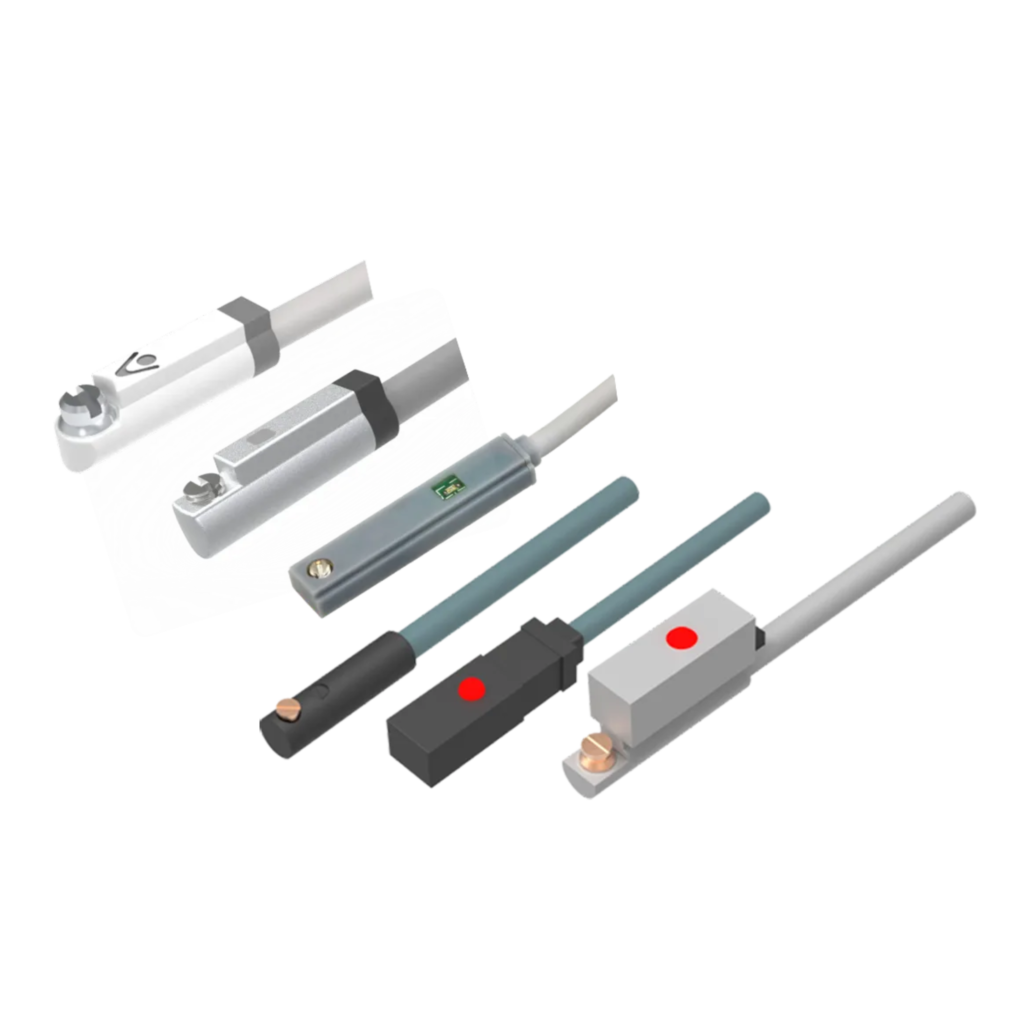 2 Pezzi Sensore Reed Magnetico CS1-U Per Cilindri Pneumatici – Interruttore SPST Normalmente Aperto, 10 W